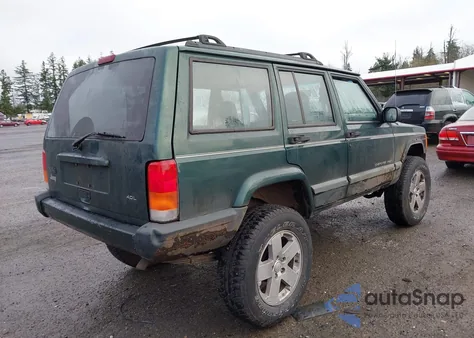 1999 Jeep Cherokee Classic/Sport из США, поврежденный, VIN 1J4FT68S9XL504317